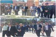 تجدید میثاق دکتر حمید رمضانی مدیر کل دامپزشکی خراسان شمالی با آرمان‌های شهدای انقلاب در نخستین روز از هفته دولت و در ادامه حضور در محضر حجه الاسلام والمسلمین نوری نماینده ولی فقیه در استان و امام جمعه شهرستان بجنورد